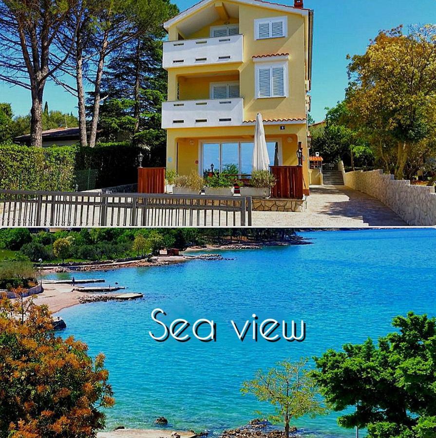 Villa Bionda Malinska Bagian luar foto